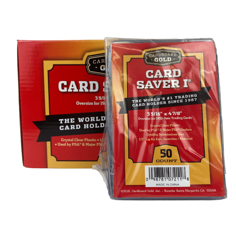 Cardboard Gold Card Saver 1 50 Stück