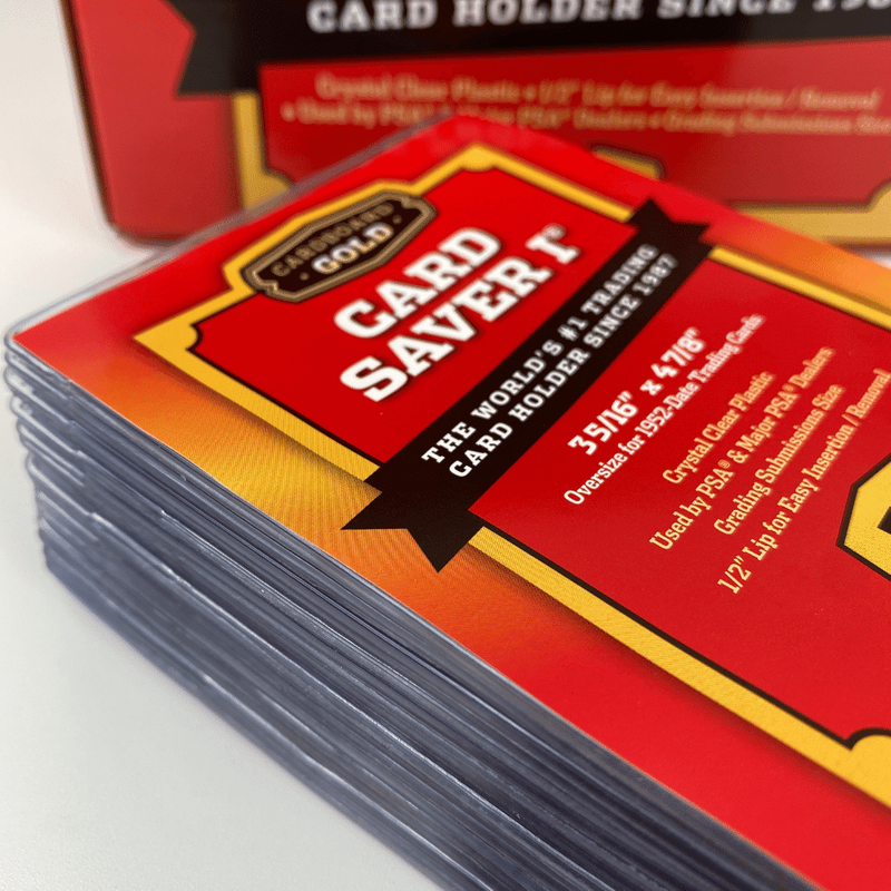 Cardboard Gold Card Saver 1 50 Stück
