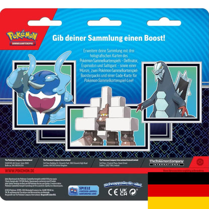 Pokemon PKM Aufgewerteter 2er-Pack-Blister Deutsch